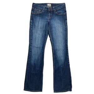 Levi's 545 Jeans Womens 2 Low Boot Cut Dark Wash Y2K 2000s Classic